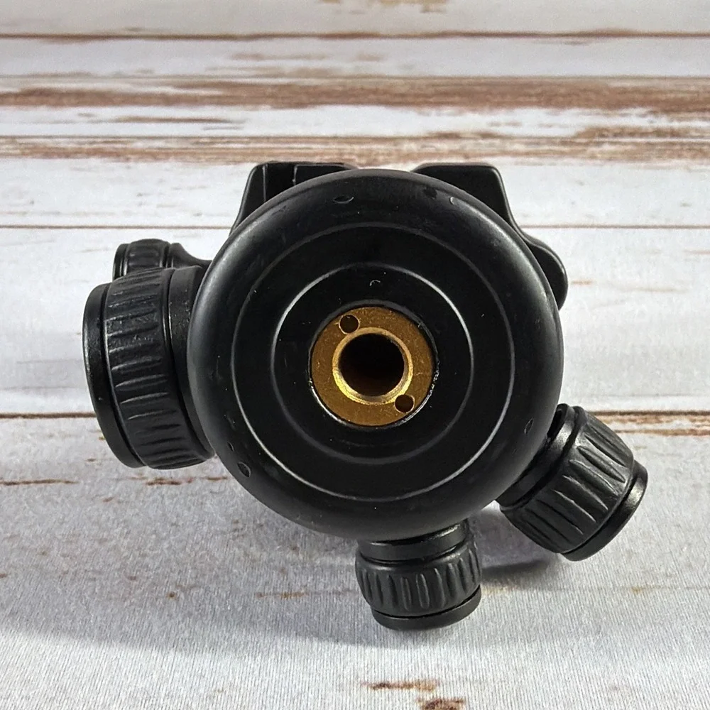 QZSD-03 Q03 Aluminum 360 Panoramic Swivel Camera Tripod Ball Head Mount Used